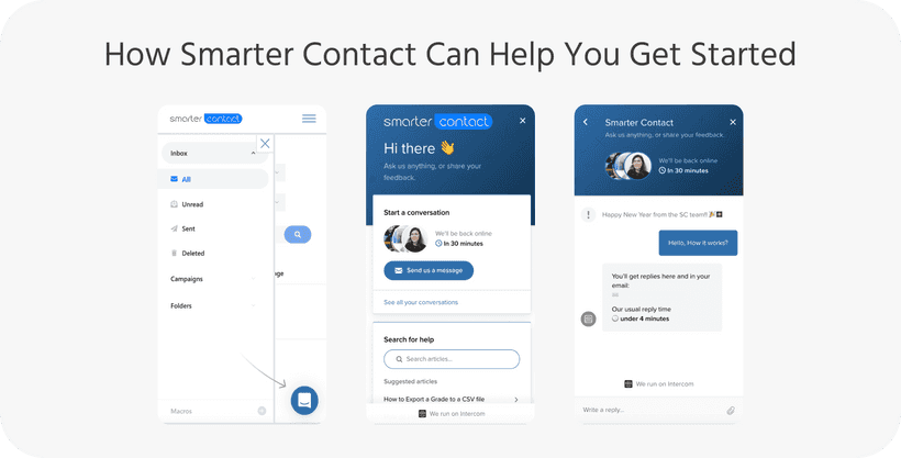 How Smarter Contact Can Help You Get Started