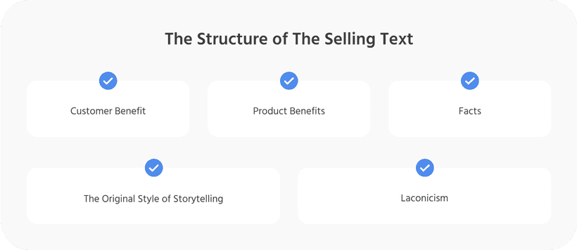  The Components of Sales Texts