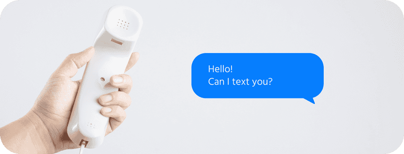 Can you send a text message to a landline phone number?